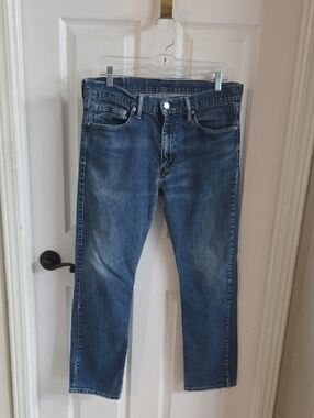 LEVI STRAUSS 513 Unisex Denim Straight Leg Jeans